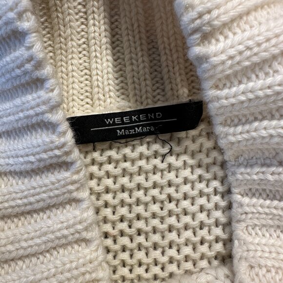 Max mara weekend asymmetrical patchwork sweater L - Picture 5 of 7